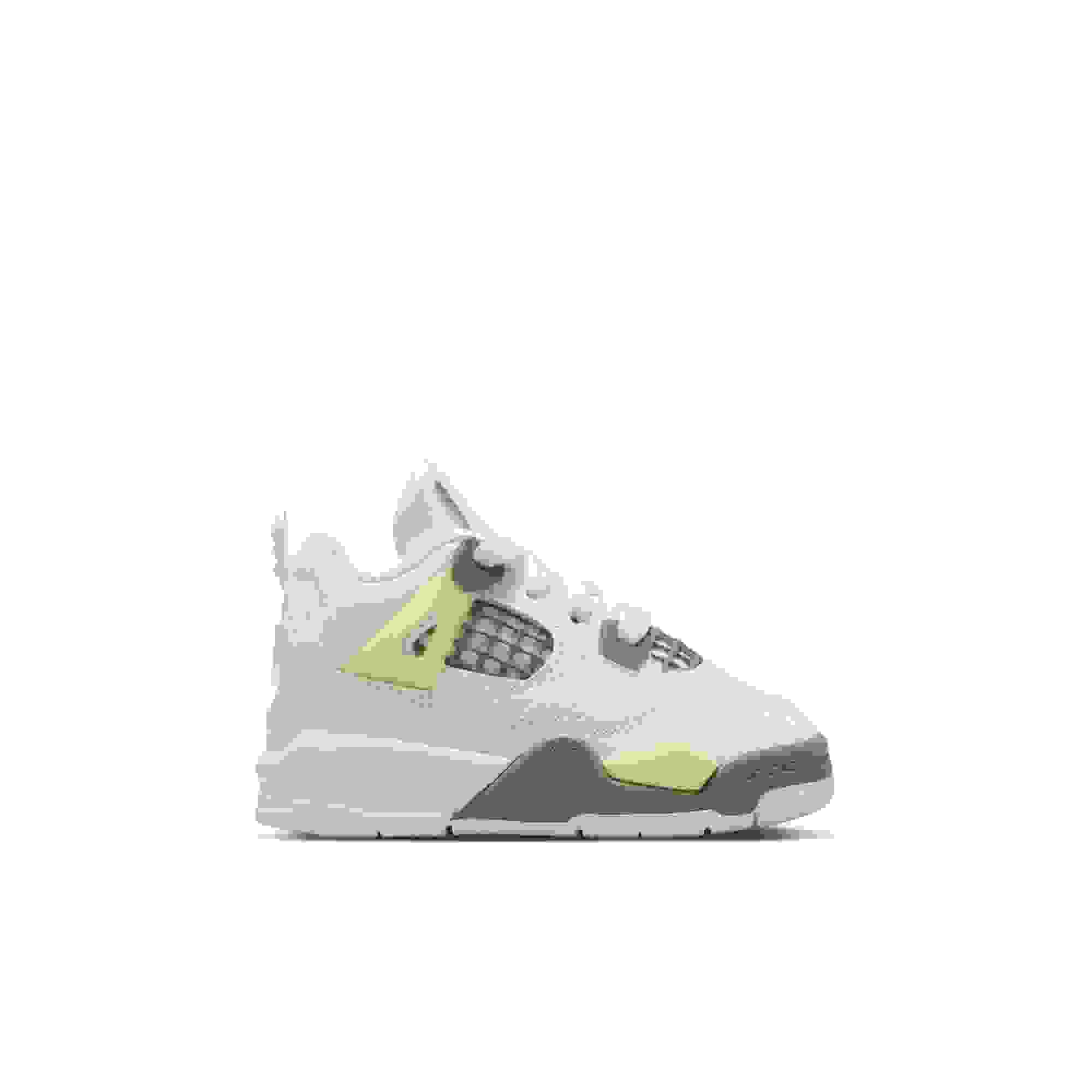 Jordan 4 Retro Toddler Kids' "Light Lemon Twist" Shoe